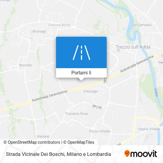 Mappa Strada Vicinale Dei Boschi