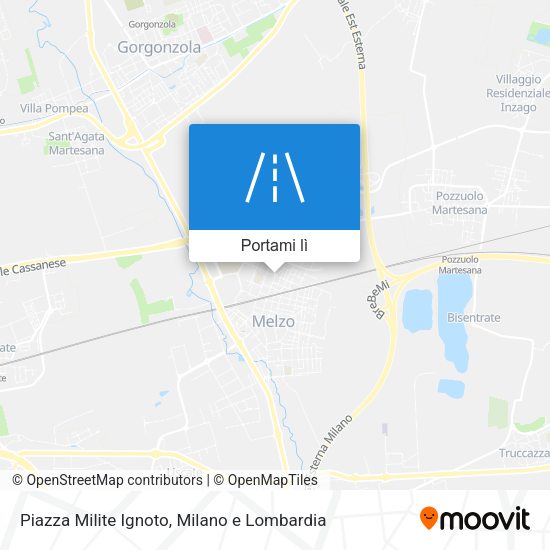 Mappa Piazza Milite Ignoto