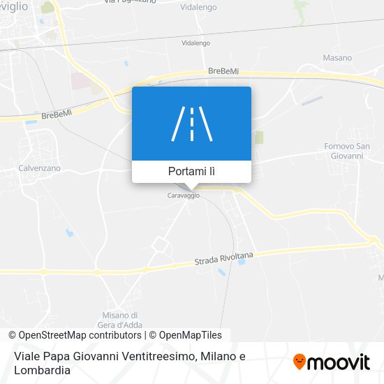 Mappa Viale Papa Giovanni Ventitreesimo