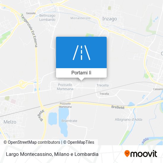 Mappa Largo Montecassino