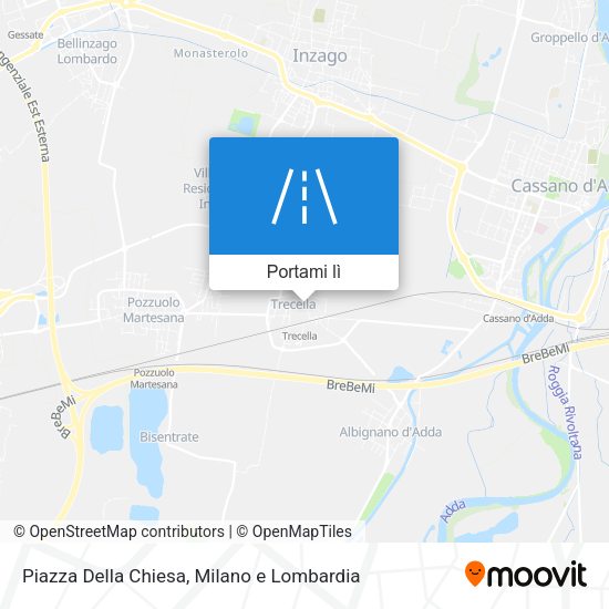 Mappa Piazza Della Chiesa
