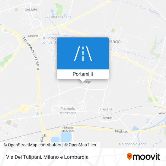 Mappa Via Dei Tulipani
