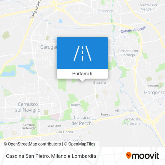 Mappa Cascina San Pietro