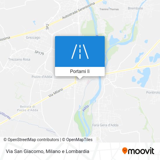 Mappa Via San Giacomo
