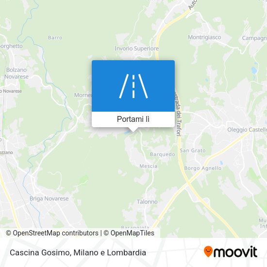 Mappa Cascina Gosimo