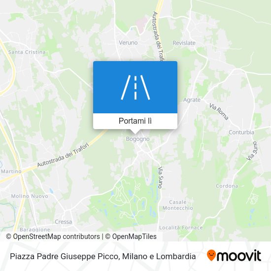 Mappa Piazza Padre Giuseppe Picco