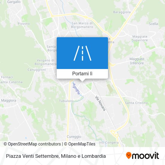 Mappa Piazza Venti Settembre