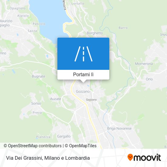 Mappa Via Dei Grassini