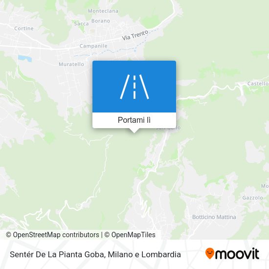 Mappa Sentér De La Pianta Goba