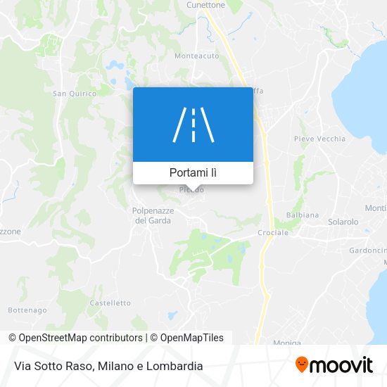 Mappa Via Sotto Raso