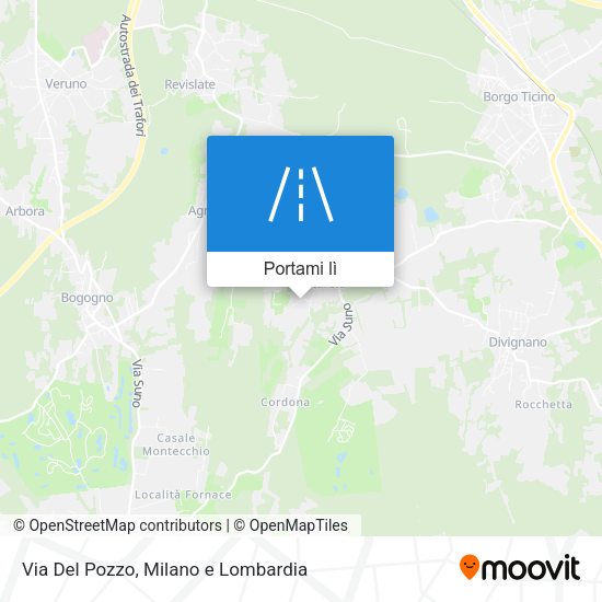 Mappa Via Del Pozzo