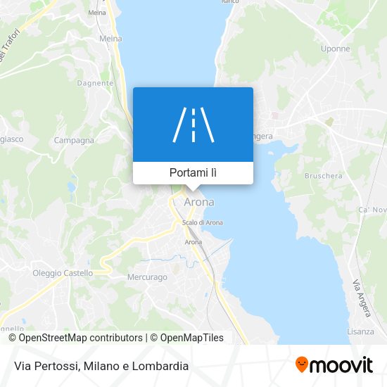 Mappa Via Pertossi