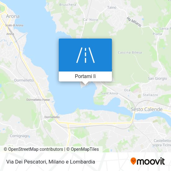 Mappa Via Dei Pescatori