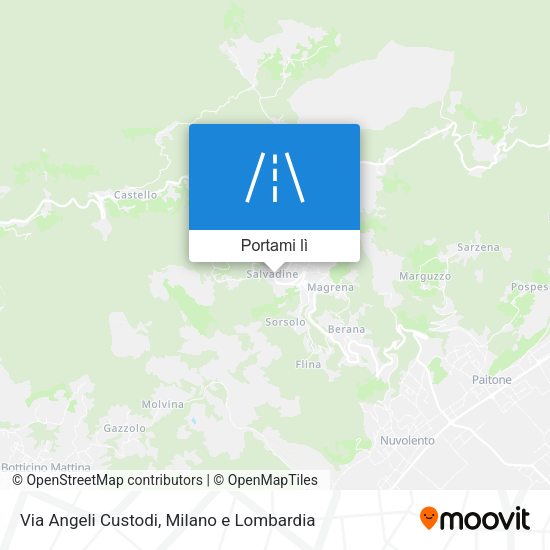Mappa Via Angeli Custodi