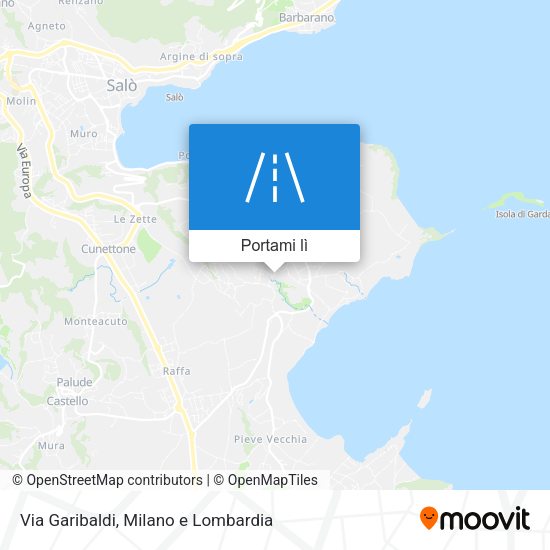 Mappa Via Garibaldi