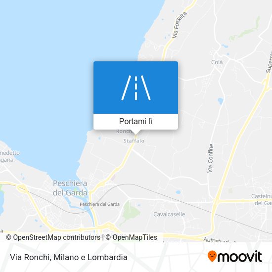 Mappa Via Ronchi