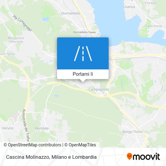 Mappa Cascina Molinazzo
