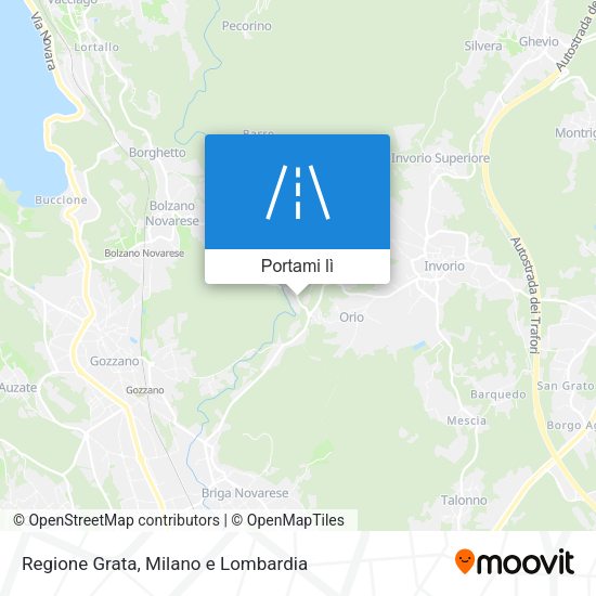 Mappa Regione Grata