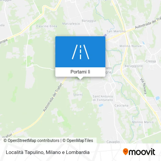 Mappa Località Tapulino