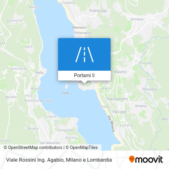 Mappa Viale Rossini Ing. Agabio