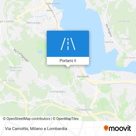 Mappa Via Camotto