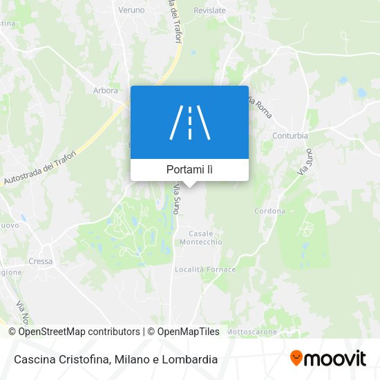 Mappa Cascina Cristofina
