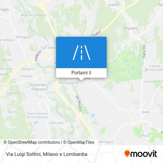 Mappa Via Luigi Sottini