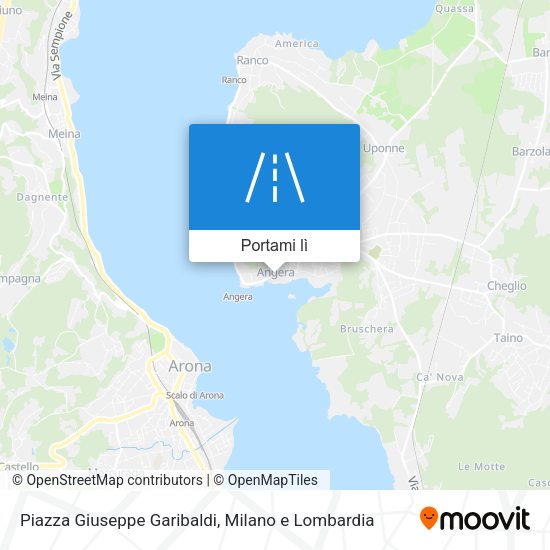 Mappa Piazza Giuseppe Garibaldi