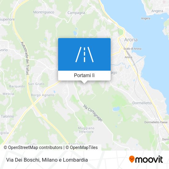 Mappa Via Dei Boschi