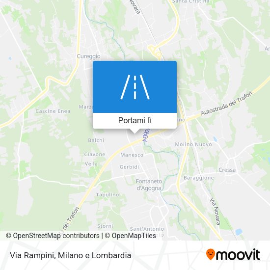 Mappa Via Rampini
