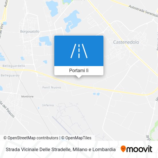 Mappa Strada Vicinale Delle Stradelle