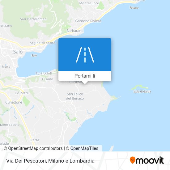 Mappa Via Dei Pescatori