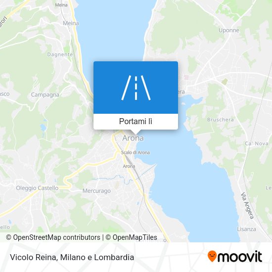 Mappa Vicolo Reina