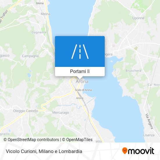 Mappa Vicolo Curioni