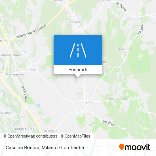 Mappa Cascina Bonora