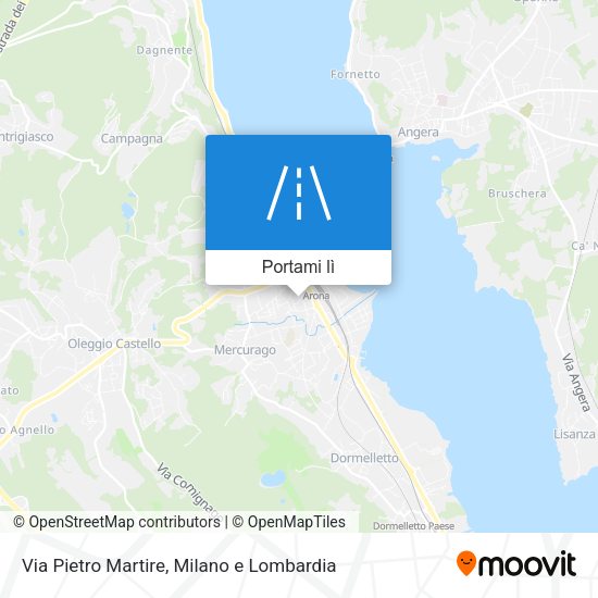 Mappa Via Pietro Martire