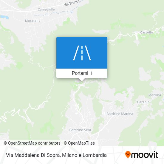 Mappa Via Maddalena Di Sopra
