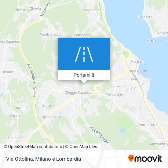Mappa Via Ottolina