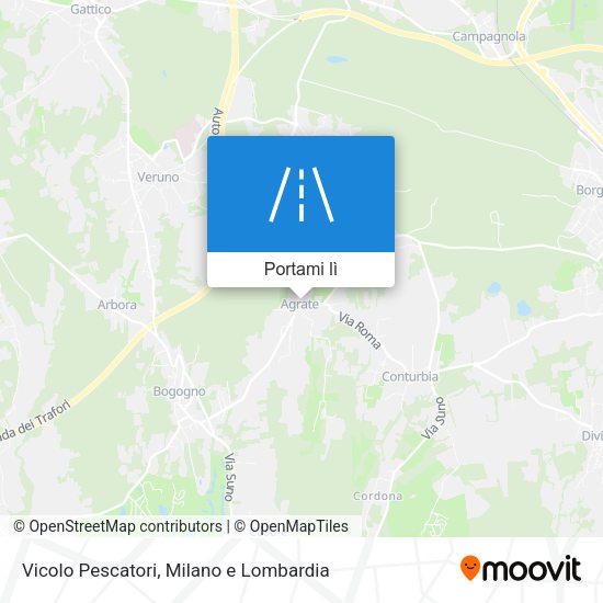 Mappa Vicolo Pescatori