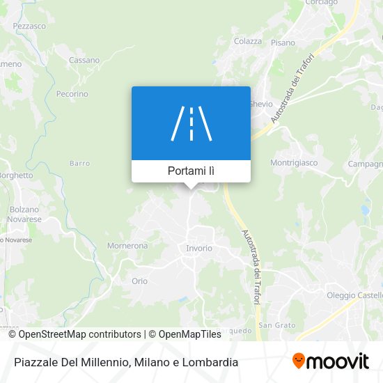 Mappa Piazzale Del Millennio