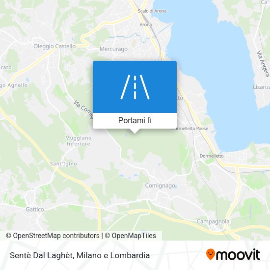 Mappa Sentè Dal Laghèt