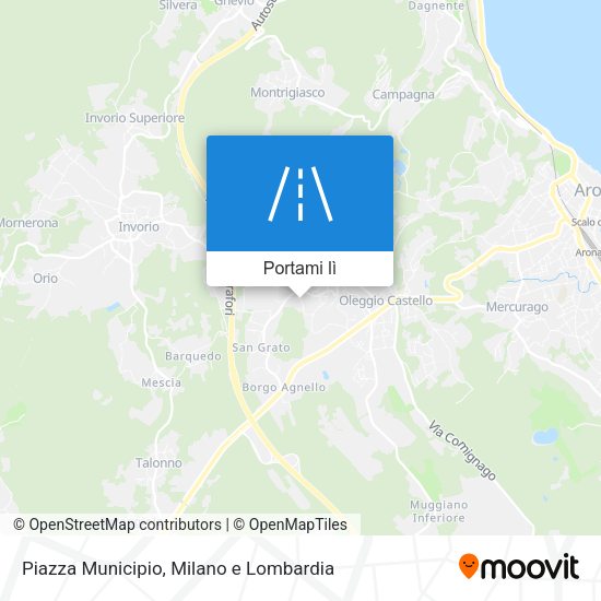 Mappa Piazza Municipio