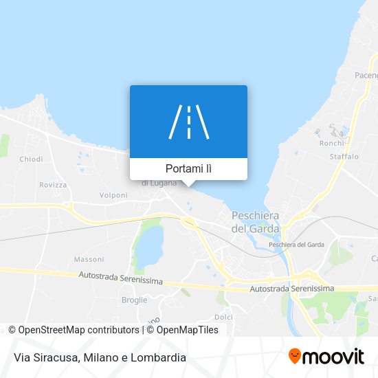 Mappa Via Siracusa