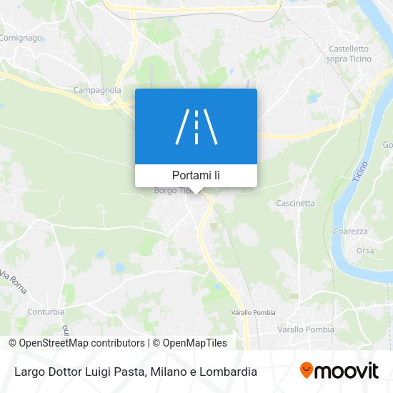 Mappa Largo Dottor Luigi Pasta