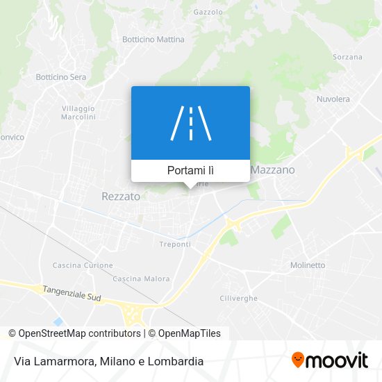 Mappa Via Lamarmora