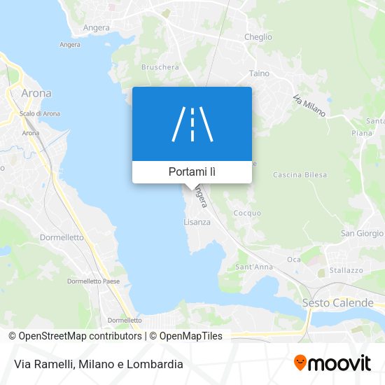 Mappa Via Ramelli