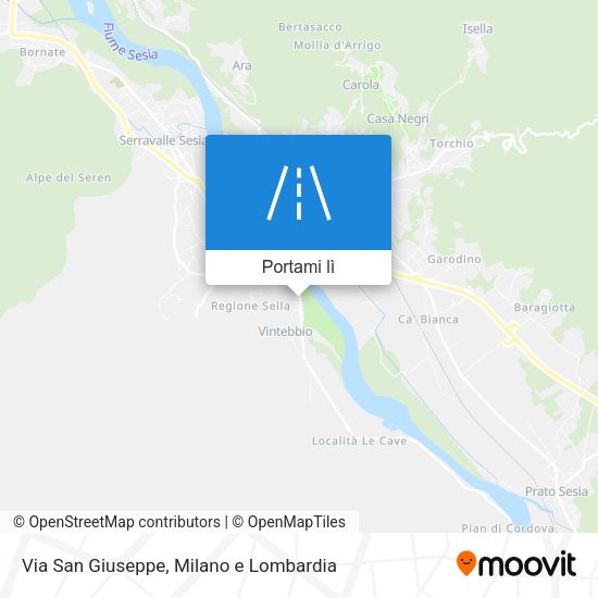 Mappa Via San Giuseppe