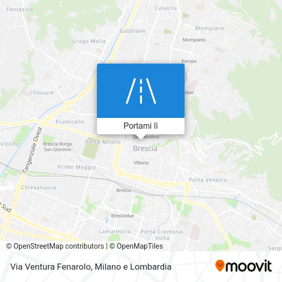 Mappa Via Ventura Fenarolo