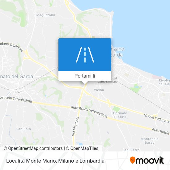Mappa Località Monte Mario