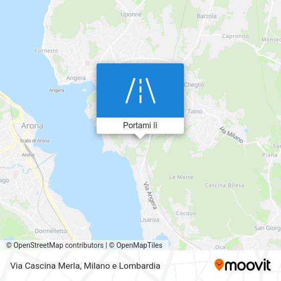 Mappa Via Cascina Merla